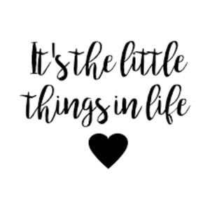 It's the little things we do in everyday life!